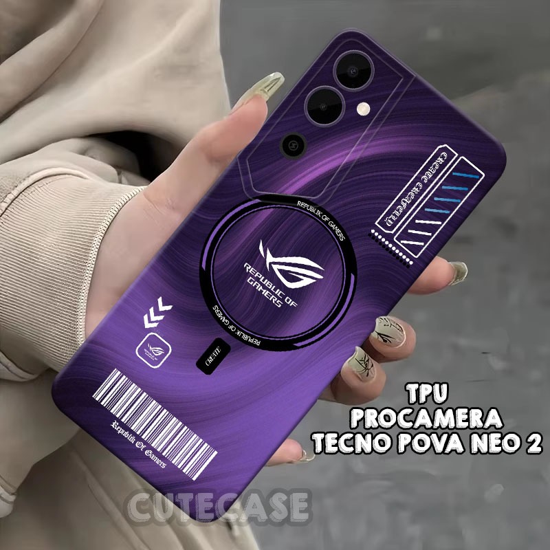 (CS01)Softcase Tecno Pova Neo 2 - Casing Tecno Pova Neo 2- Motif case Anime - Tecno - Softcase Tecno