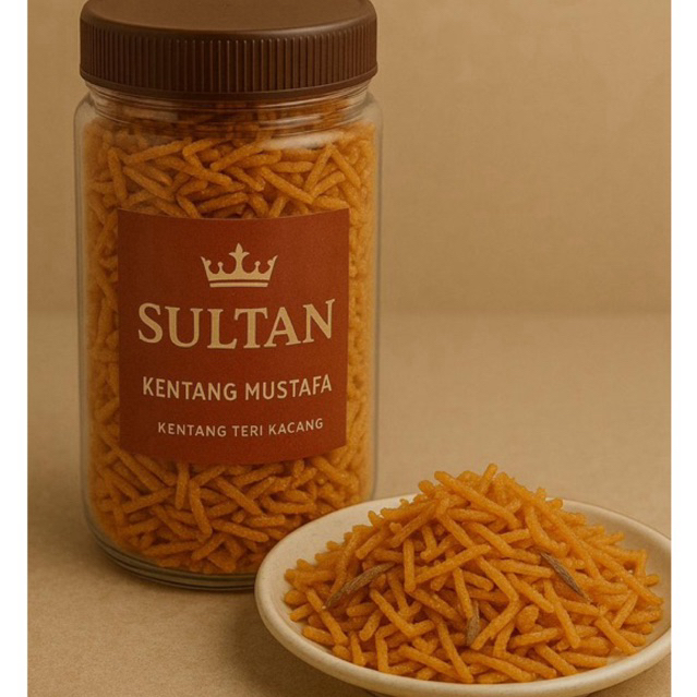 

Kentang Mustofa Original (Kentang Teri kacang 350Gram)