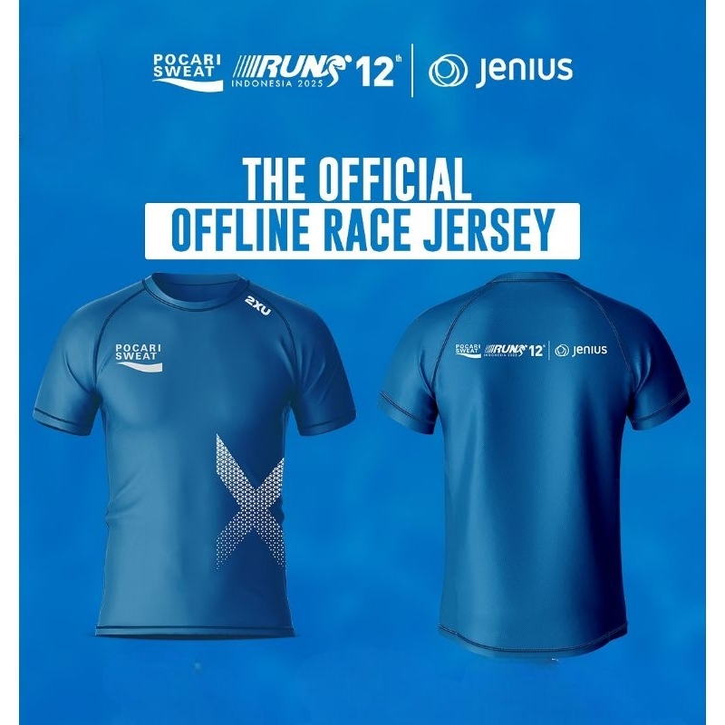Jersey Pocari Sweat Running 12/ Jersey Lari Pocari Virtual & Oflline Run