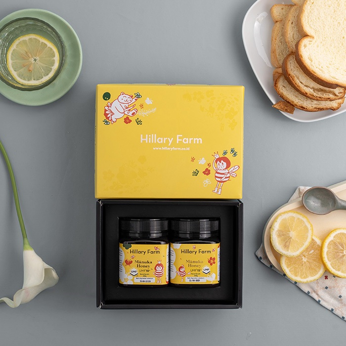 

Hampers Manuka UMF 10+ 250gr dan UMF 15+ 250gr