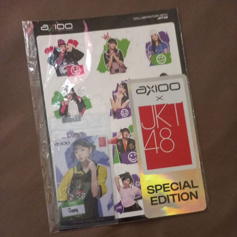 PC FIONY JKT48 | Photo Card & Sticker Pack Axioo x JKT48 Special Edition, Fiony Vers | Photo Card JK