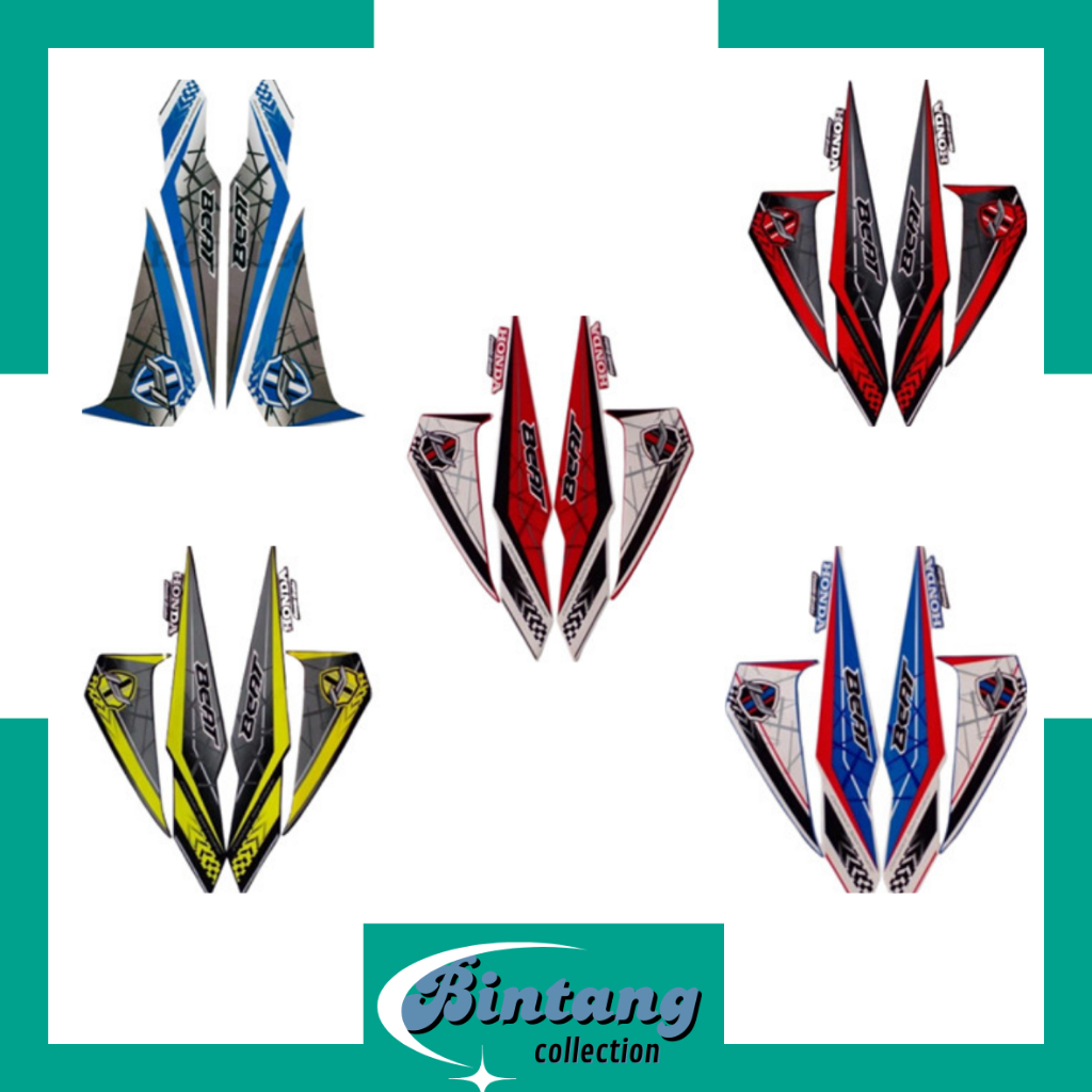 Stiker Striping Motor Beat FI 2016 Stiker Bodi Honda Beat FI 2016 MURAH COD