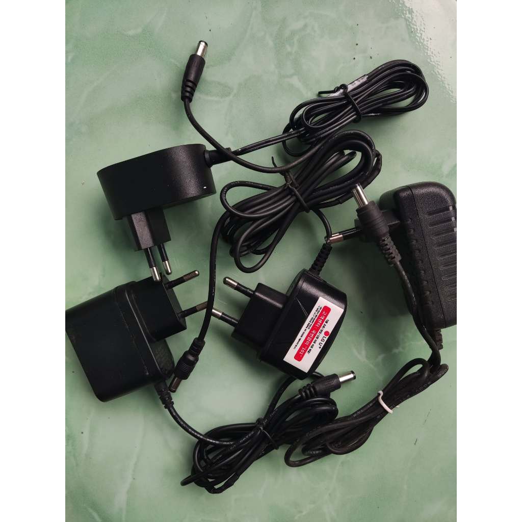 Adaptor Charger Bagus 5v 1a Colokan Besar Bekas Pakai untuk HTB Converter