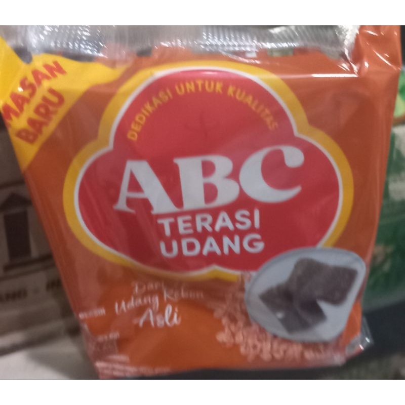 

Terasi Udang ABC 1 pack isi 20 pcs