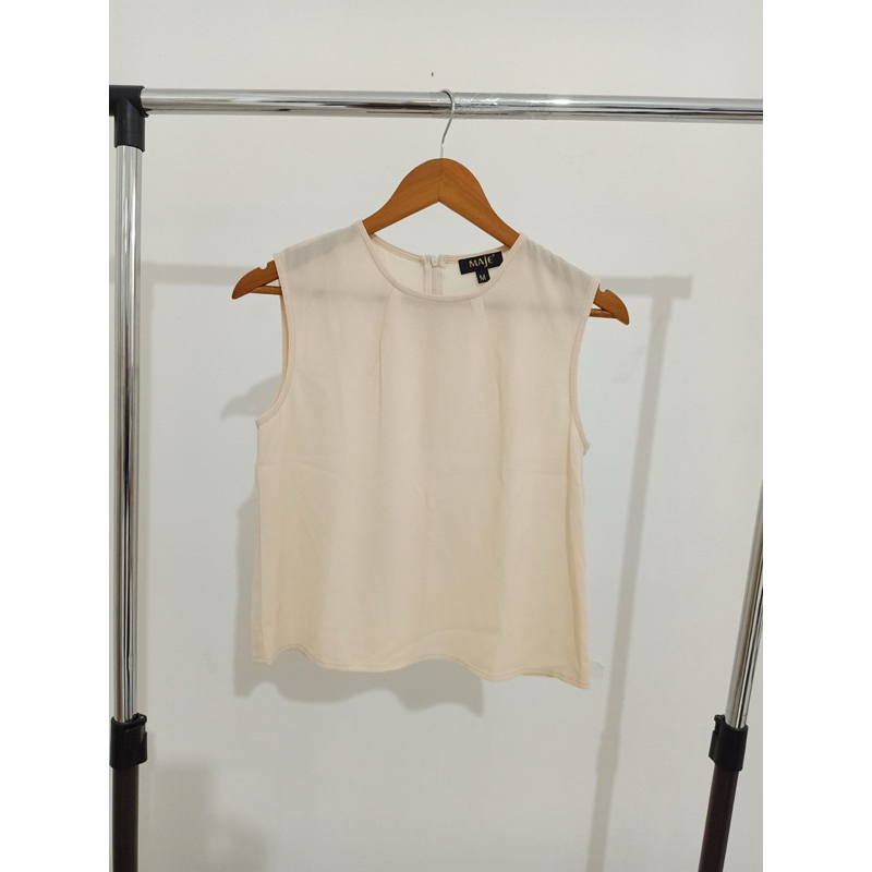 SLEVELEES BLOUSE/BLOUSE MAJE/MAJE