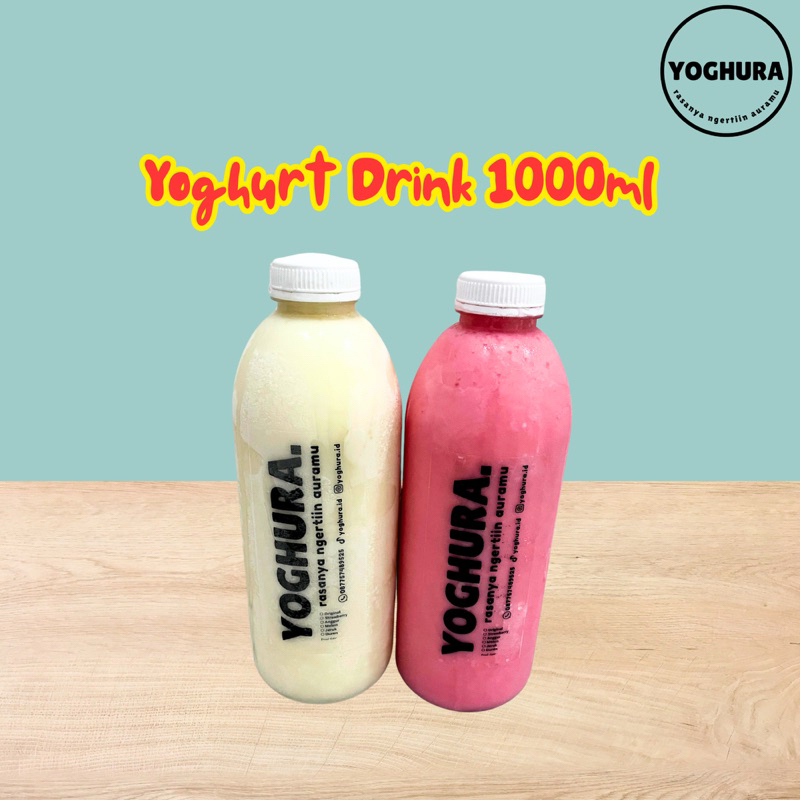 

Yoghura – Yogurt Drink Homemade 1000ml, Thick Yoghurt