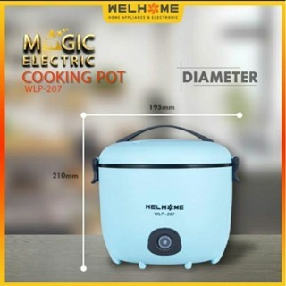 Magic Electric Cooking Pot 5in1 Multifungsi 1,8 Liter WPL-207 Welhome