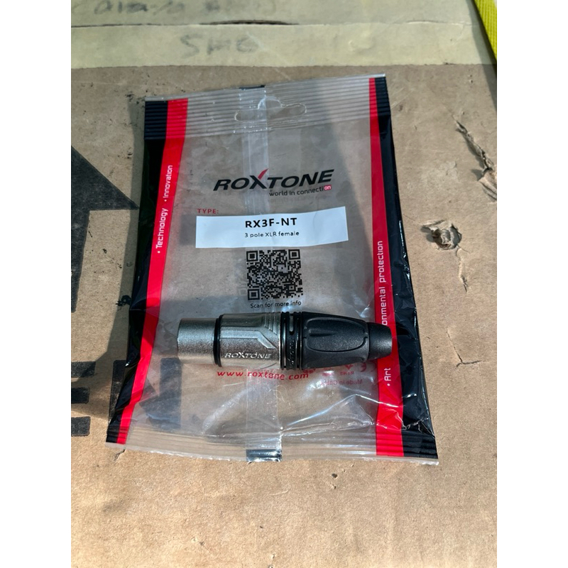 Jack canon Female XLR Roxtone Cewek original Roxtone high quality