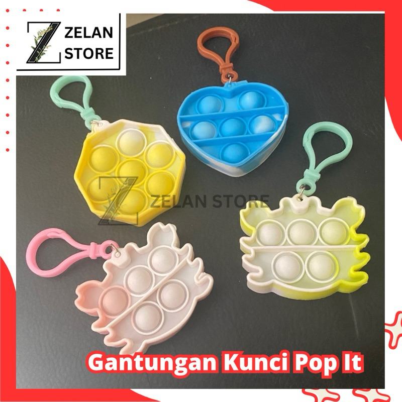 Gantungan Kunci Pop IT / Keychain Mini Pop It