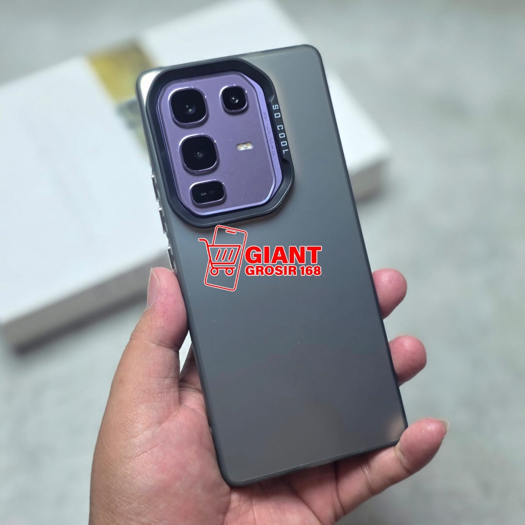 Case IMD Color Black Plate Hologram Case Infinix Note 50 4G Infinix Note 50 Pro SCB