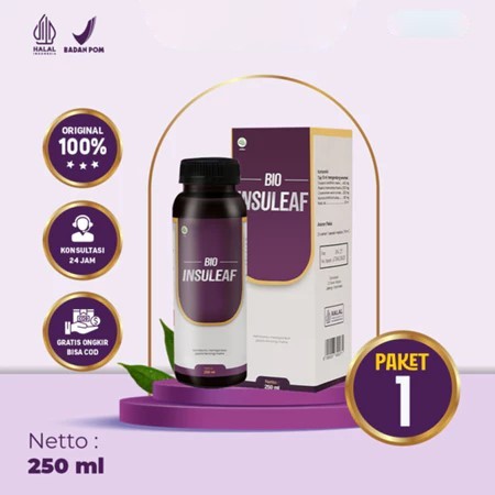 

Bio Insuleaf - Turunkan Gula Darah & Kolesterol