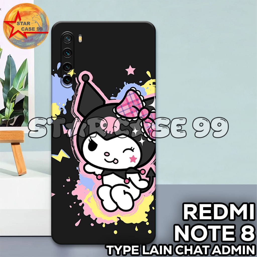 Softcase redmi note 8 /S31/Motif cewek/case redmi note 8/casing redmi note 8/silikon
