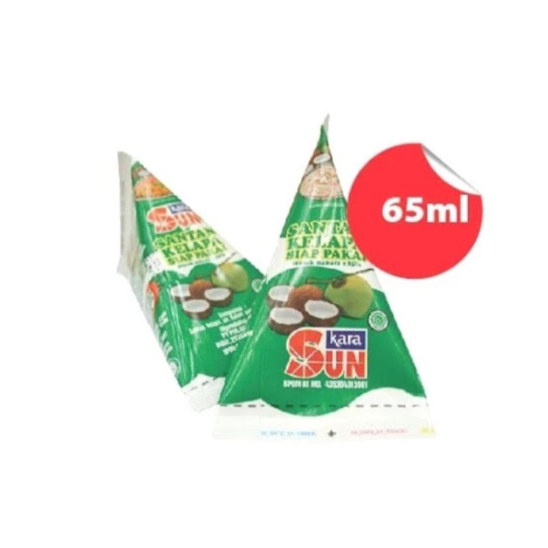 

Sun Kara 65ml - Santan Kelapa Cair 65 ML