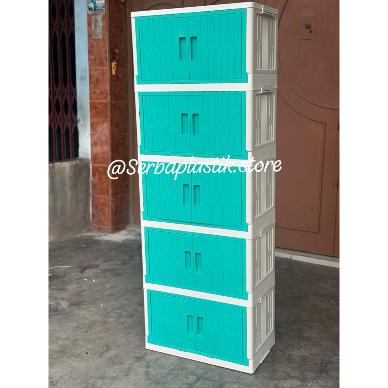 TERBARU Laci lemari lipat minimalis lipat laci foldable susun tumpuk / container lipat / kontainer r