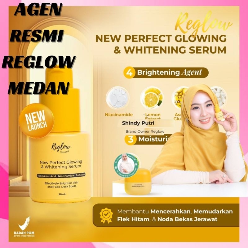 SERUM REGLOW SHINDY PUTRI BPOM GLOWING, FLEX, JERAWAT ReglowmedanSkincare Viral Reglow Medan Officia