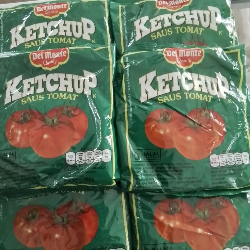 

Del Monte Saus Tomat 192g Isi 24 Sachet 8gr