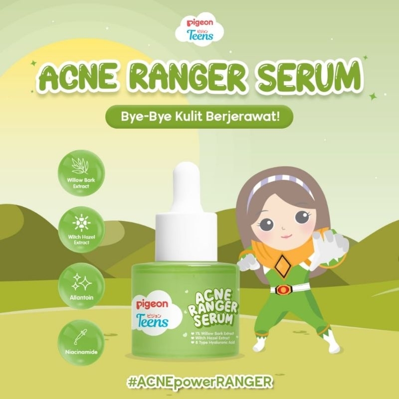 PIGEON TEENS Pigeon Teens pigeon teens - PIGEON TEENS Acne Ranger Serum (20ml) - Acne Serum Pigeon-