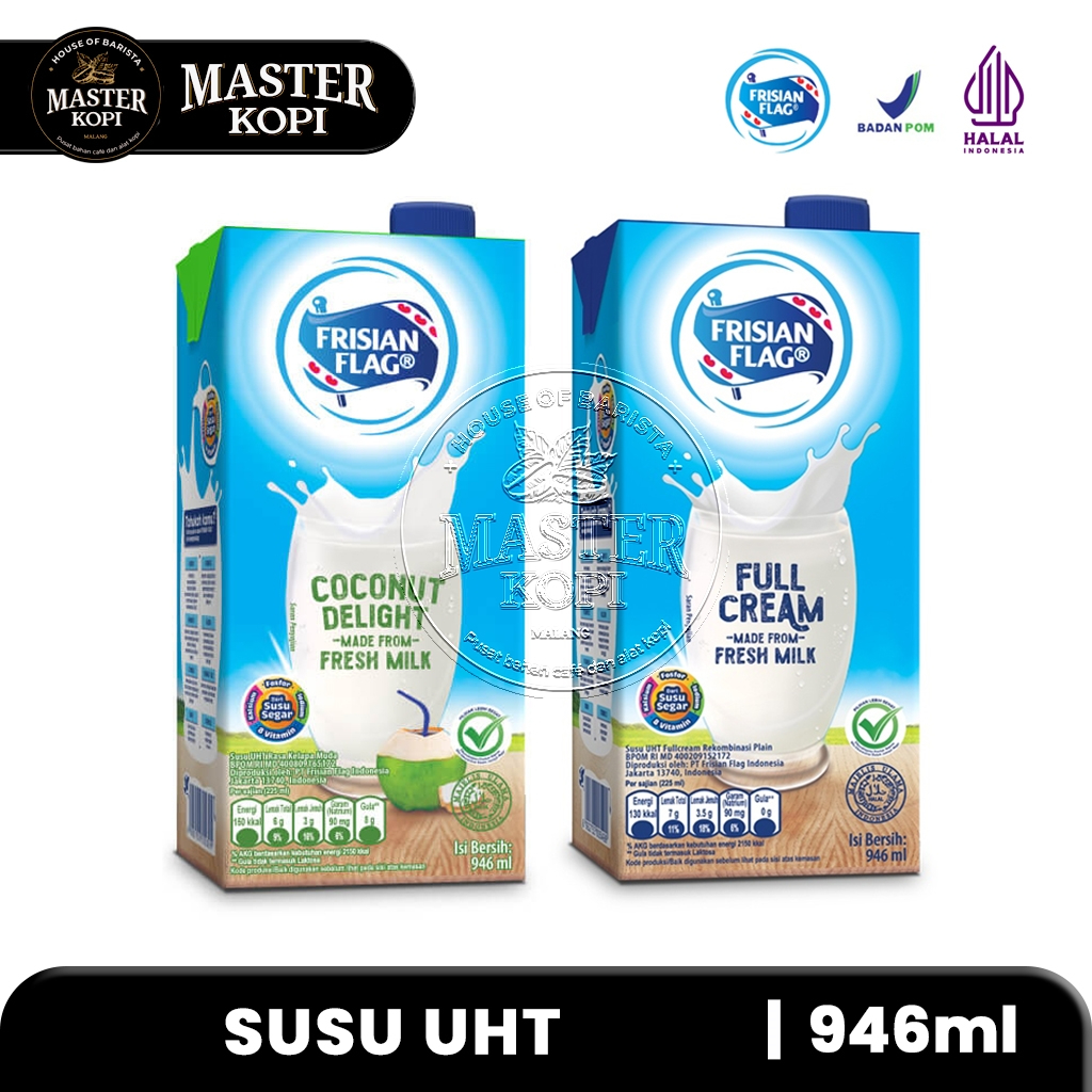 

Frisian Flag Susu UHT Family / Susu Kedai Kopi 946 ml