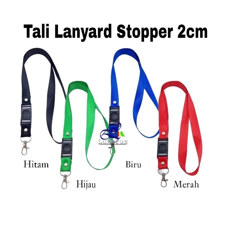 

Tali ID Card Lanyard 2cm Plus Stopper