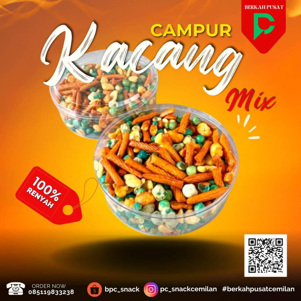 

Kacang Campur Mix 100gram
