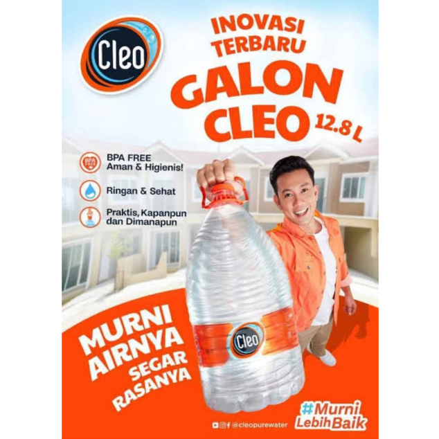 

Cleo Air Minum Murni Galon 12,8 liter