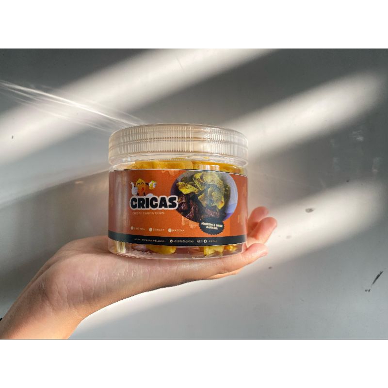 

Keripik Carica CRICAS - Crispy Carica Chips