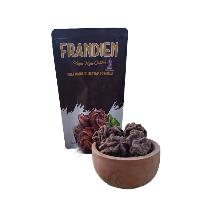 

Frandien Kue Kering Sagu Keju Coklat 70 Gram