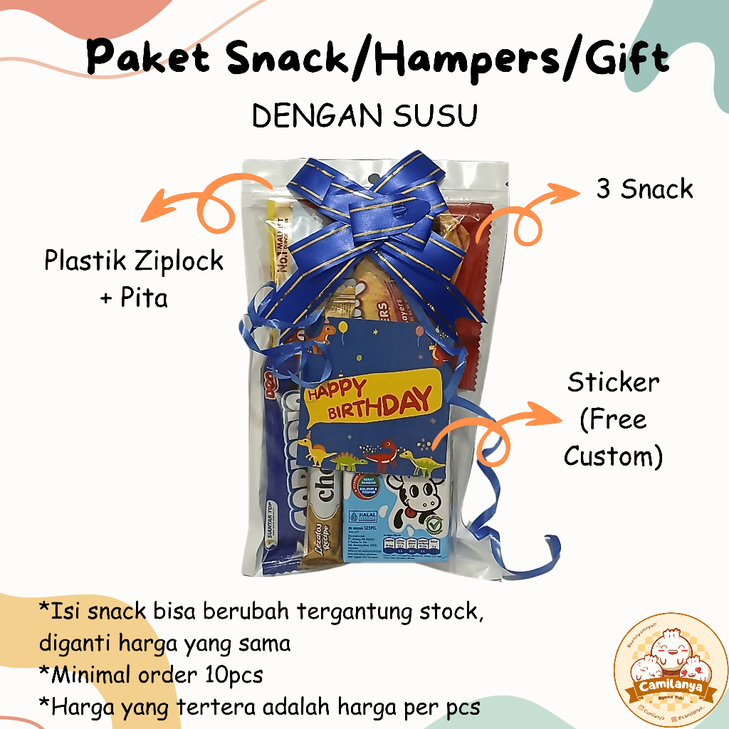 

Paket Snack Hampers Gift Freebies Souvenir Goodiebag Special Hari Raya