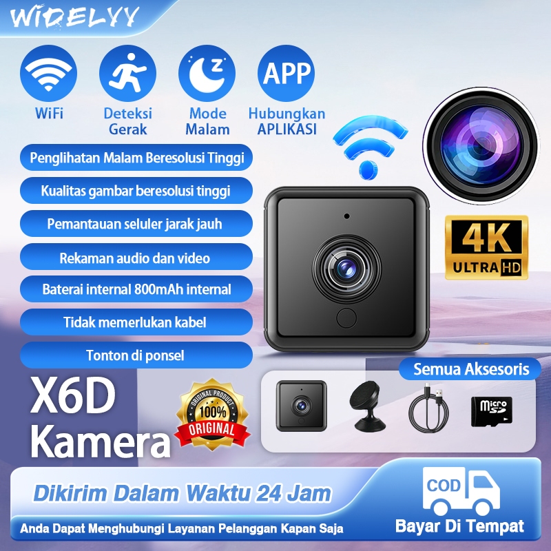 Kamera Mini CCTV 1080P Wifi Camera Mini Spy Cam Tersembunyi Kamera Pengintai Mini CCTV Baterai