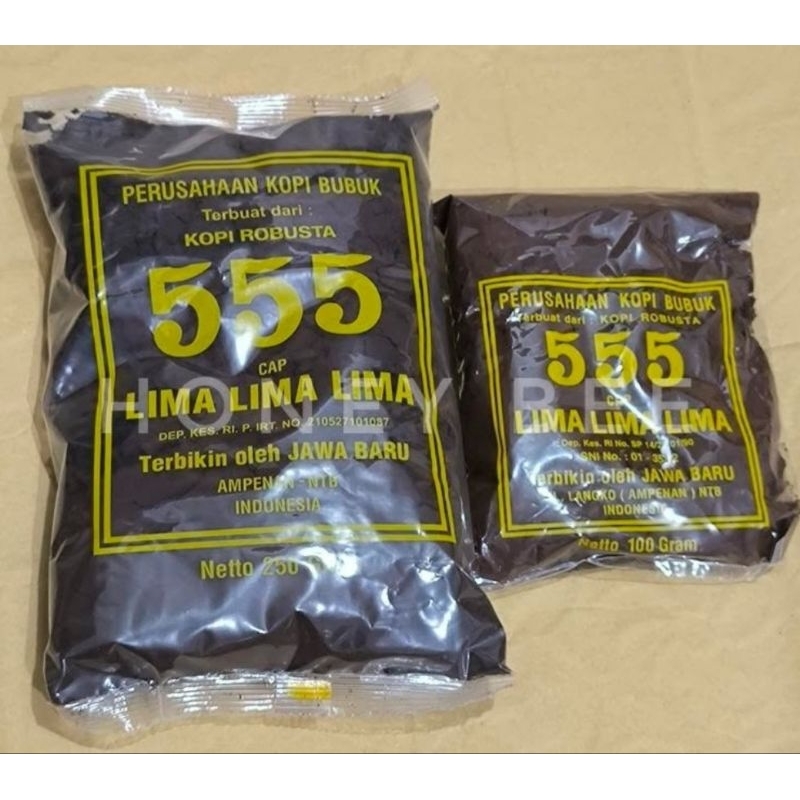 KOPI ROBUSTA CAP 555 LOMBOK / KOPI KHAS LOMBOK ROBUSTA / COFFEE LOMBOK ASLI LOMBOK / OLEH OLEH LOMBO