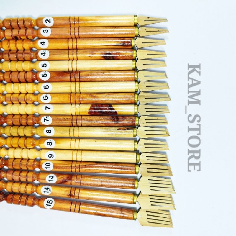 

Kalam Dekorasi / Kalam Kaligrafi / Calligraphy Pen No 2mm-15mm.