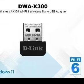 D-LINK DWA X300 WIFI 6