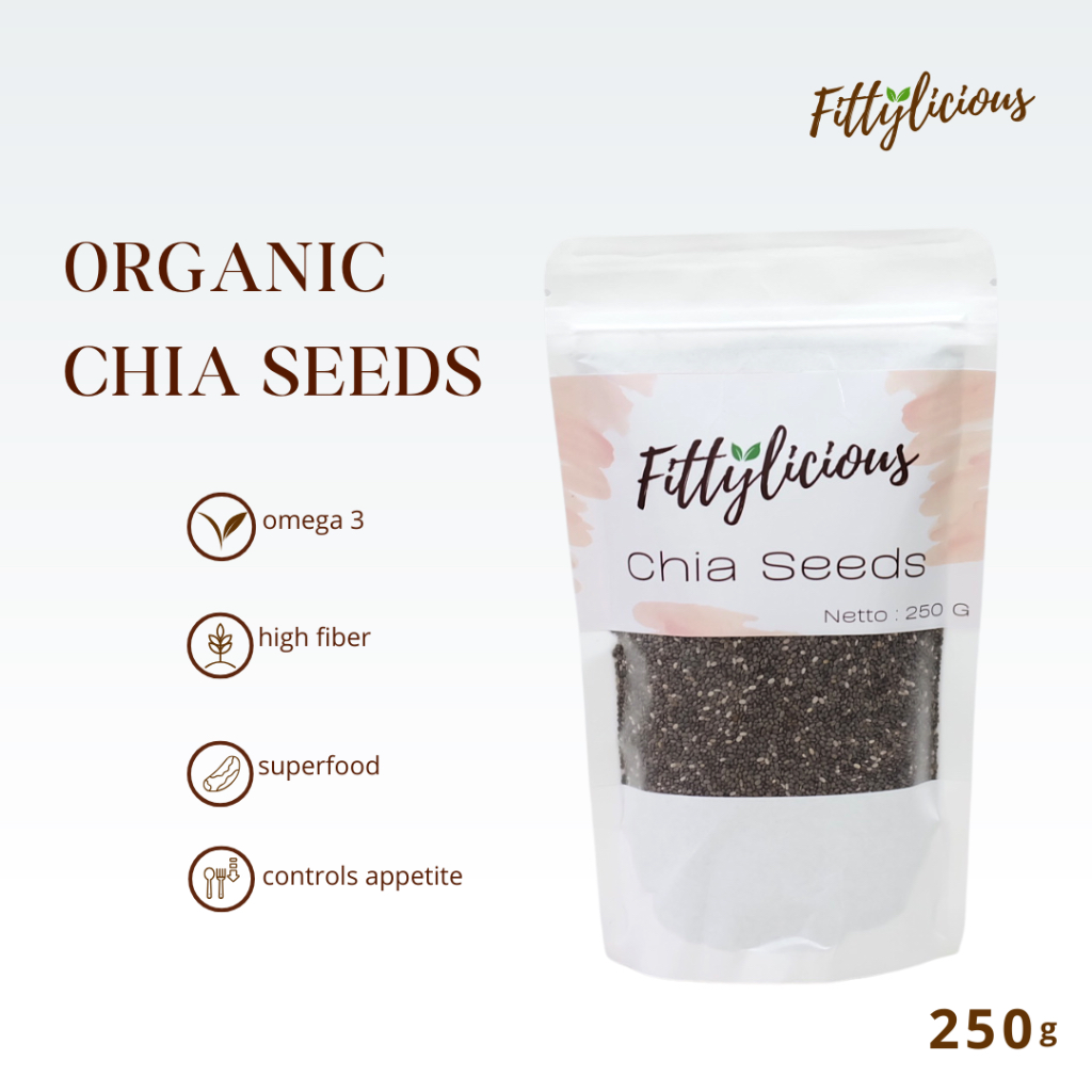 

Organic Chia Seed 250gram