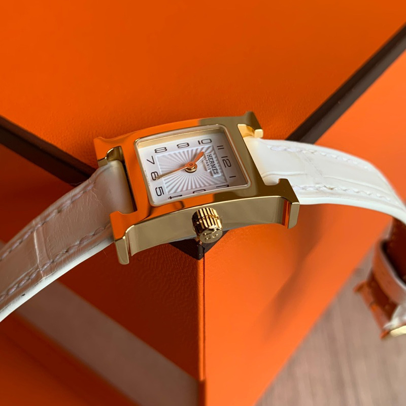 Heure H watch mini model 21mm with gold plated