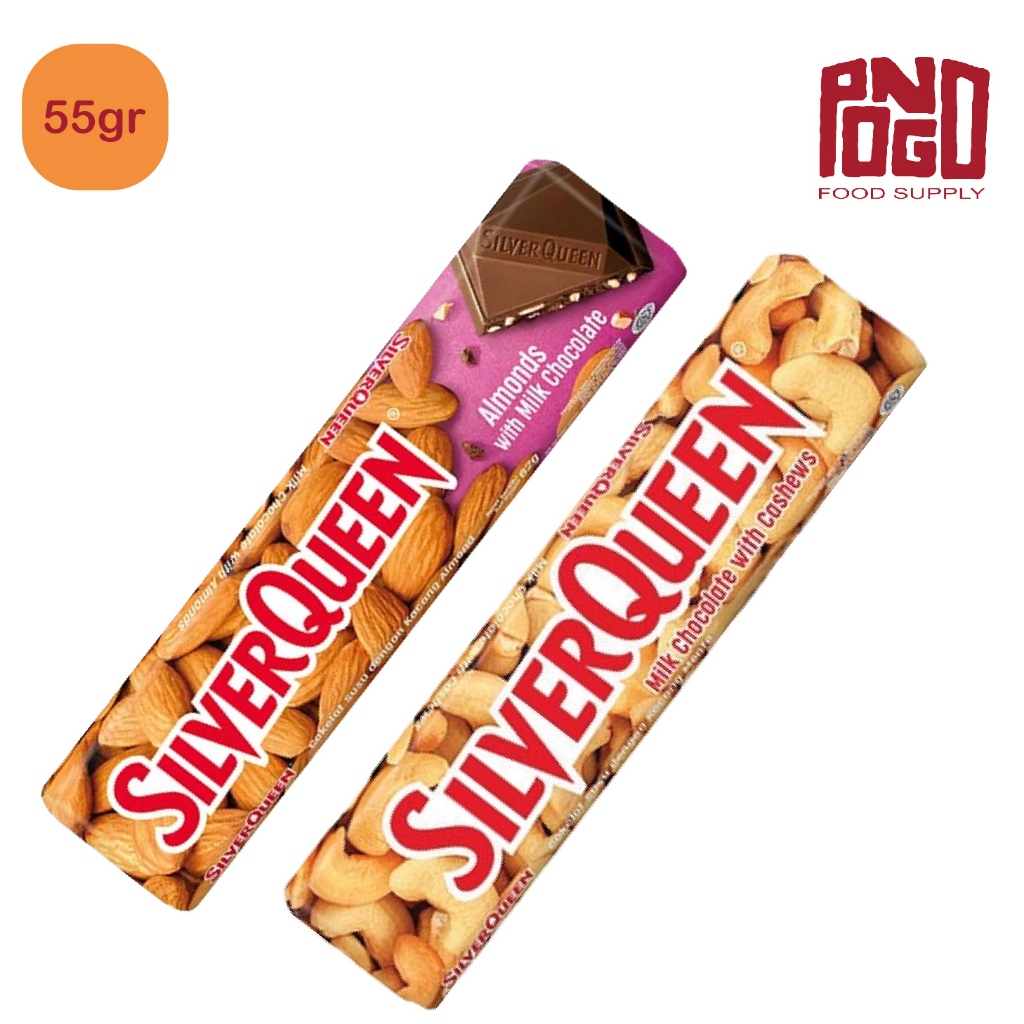 

SILVERQUEEN ALL VARIANT 55GR | COKLAT SILVERQUEEN