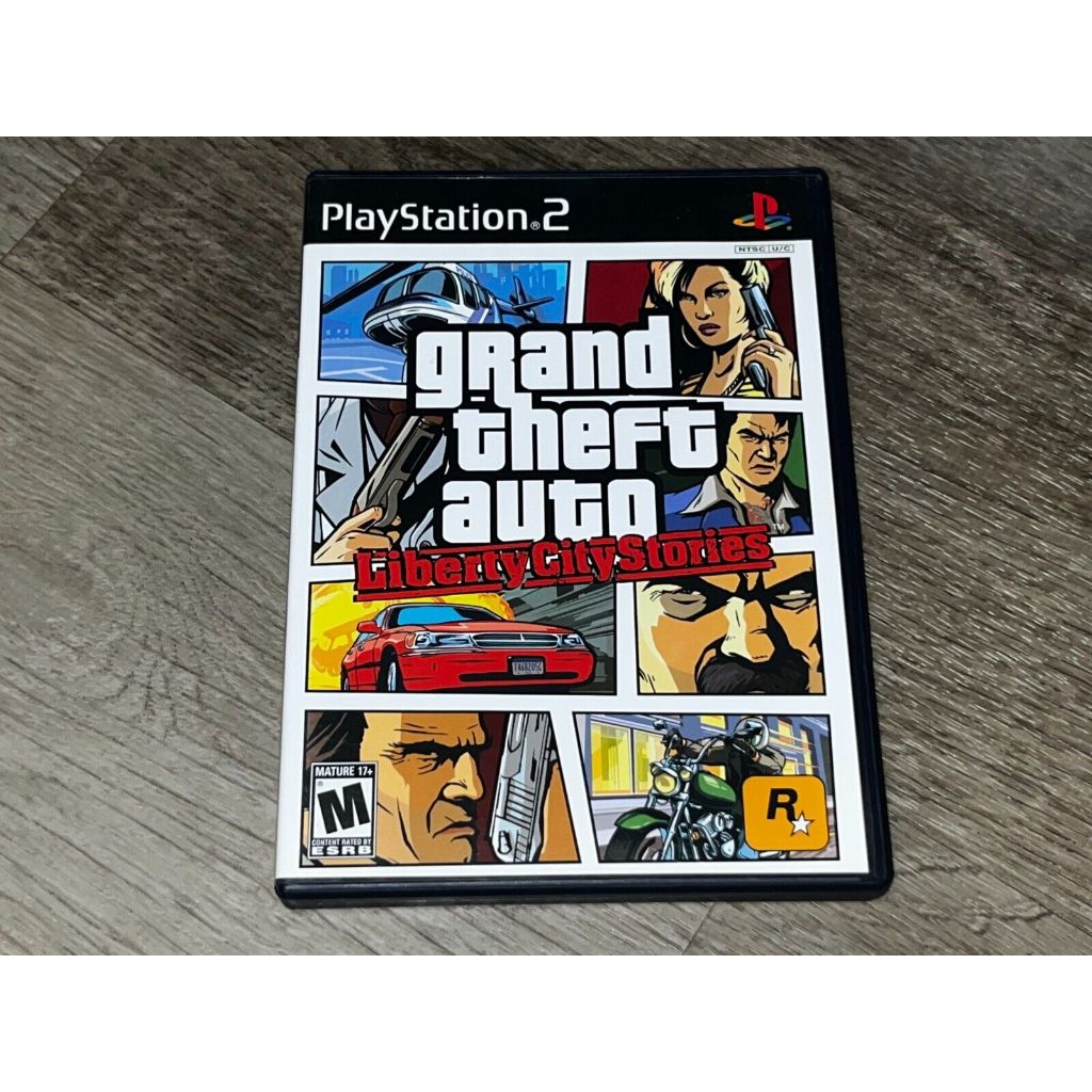 DVD Kaset PS2 Original - GTA Grand Theft Auto Liberty City Stories