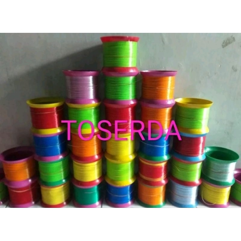 Benang Kenur Senar Layangan Knur Nylon Wadah Standar