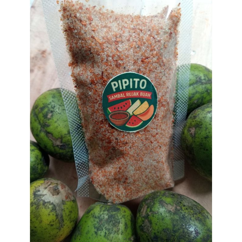 

Bumbu Rujak Bangkok Thailand PIPITO100gr/ Bumbu rujak jambu kristal