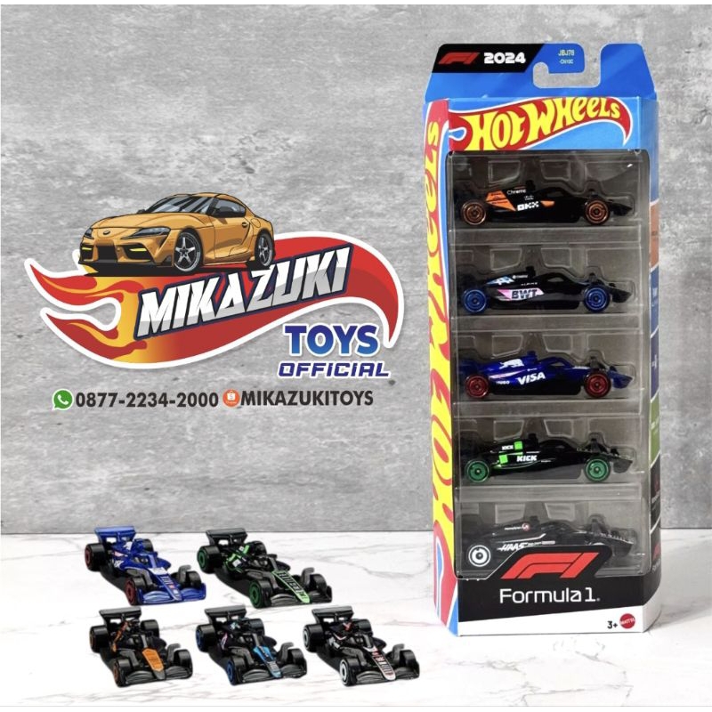 Hotwheels Formula 1 F1 5-Pack