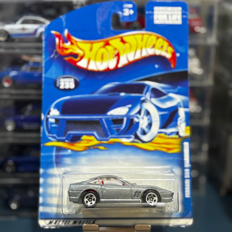 Hot Wheels Blue Card Ferrari 550 Maranello [US Card]