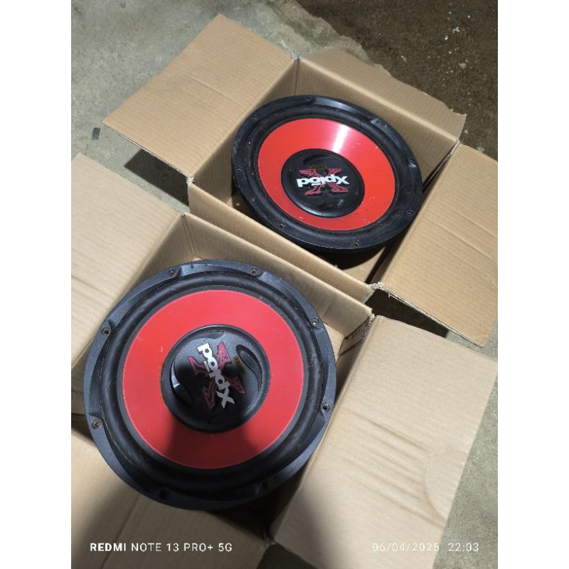 speaker xplod 12inch subwoofer second