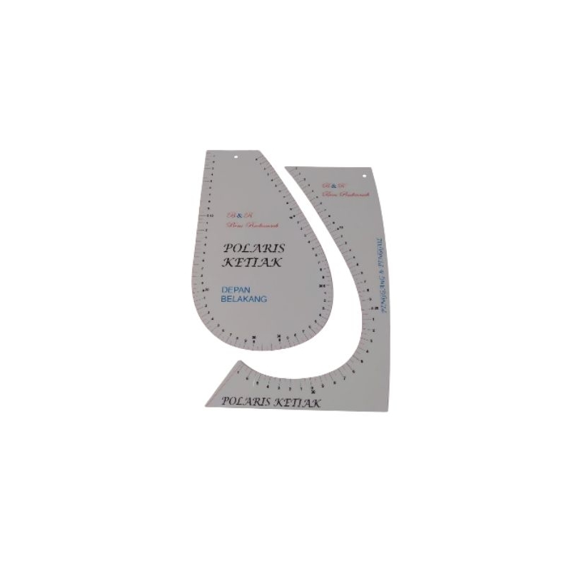 

penggaris pola ketiak