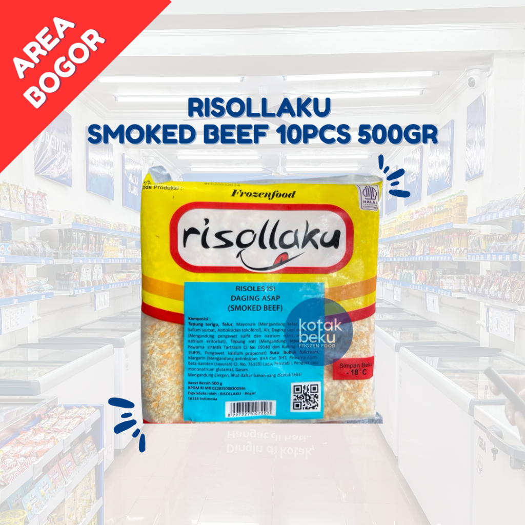 

RISOLLAKU SMOKED BEEF 10PCS 500GR
