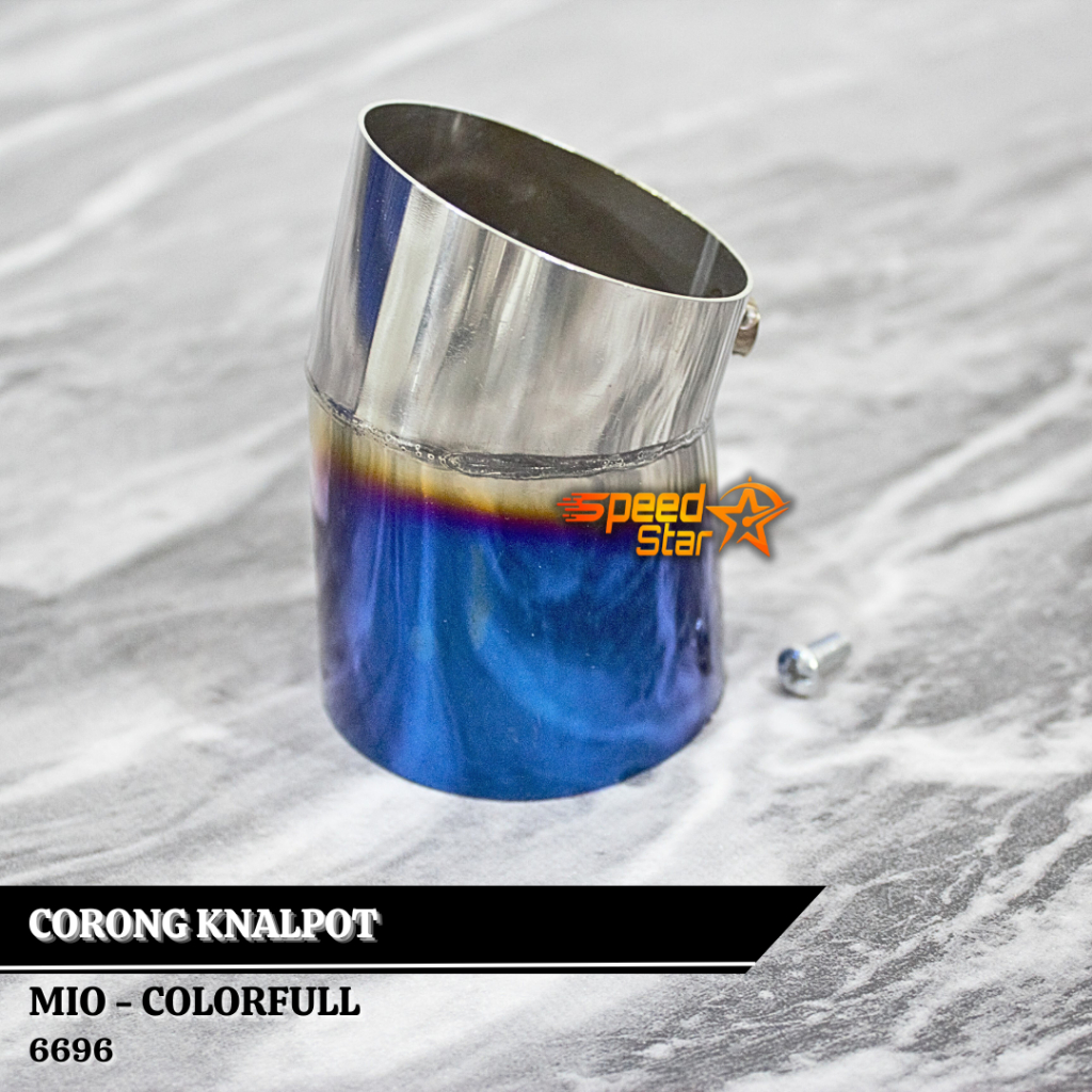 cuci gudang corong knalpot two tone mio j-mio soul gt-mio m3-mio sporty- dll universal motor