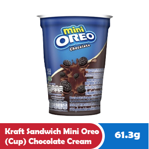 

KRAFT SANDWICH MINI OREO CHOCOLATE CREAM PCH 61.3g