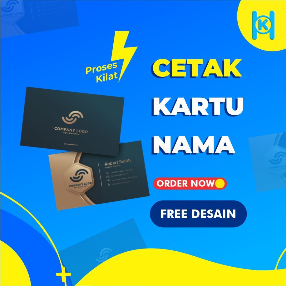 

FREE DESAIN KARTU NAMA | CETAK KARTU NAMA | Name Card isi 100pcs
