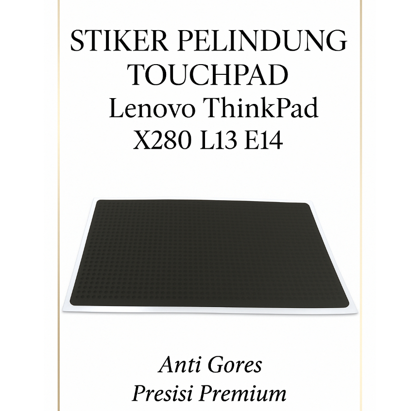 Stiker Touchpad Lenovo Thinkpad X280 L13