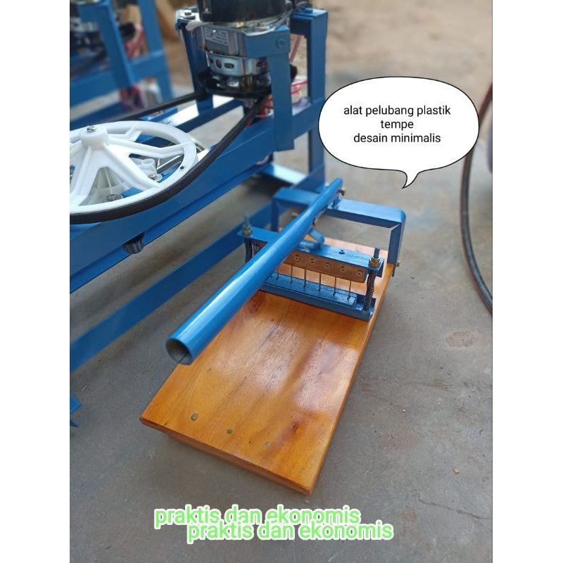alat pelubang plastik tempe