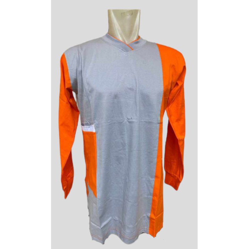 kaos tunik/baju olahraga tunik wanita/baju olahraga tunik kantong samping/atasan baju olahraga tunik