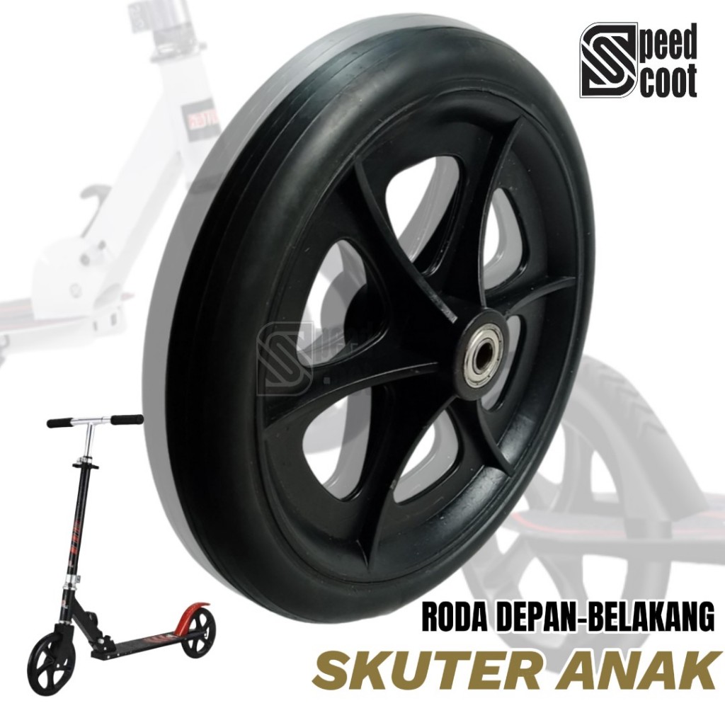 Roda Depan Belakang Skuter Anak Dewasa Skuter Exotic